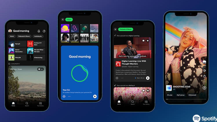 Spotify, the popular audio streaming platform, has unveiled a new design for its main home screen that focuses on simplifying users' exploration of new audio and video content.